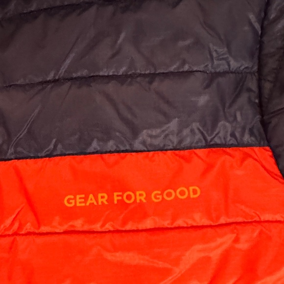 Cotopaxi Navy and Bright Orange Puffer Jacket - Picture 5 of 9
